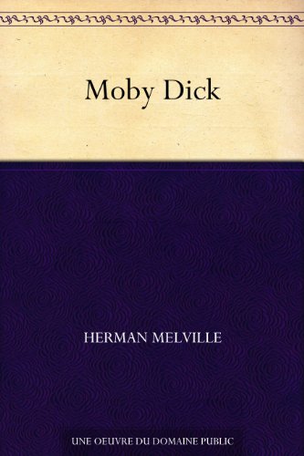 Couverture du livre d'aventure : Moby Dick