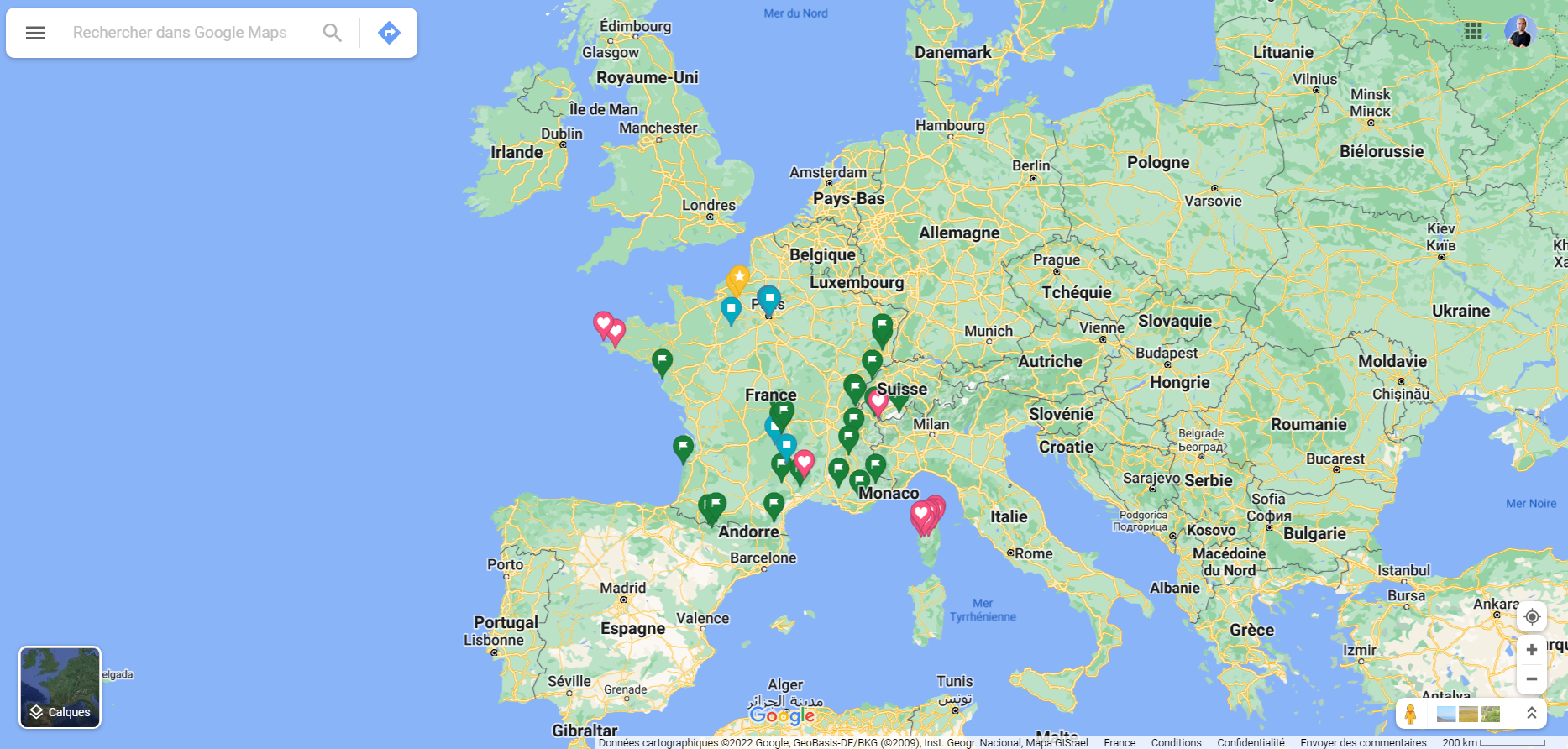 Comment créer une carte de voyage personnalisée sur Google MyMaps ?